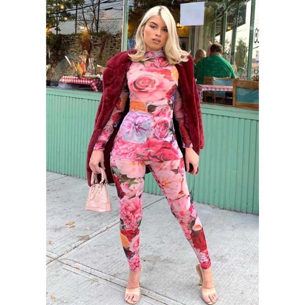 Floral Matching Set